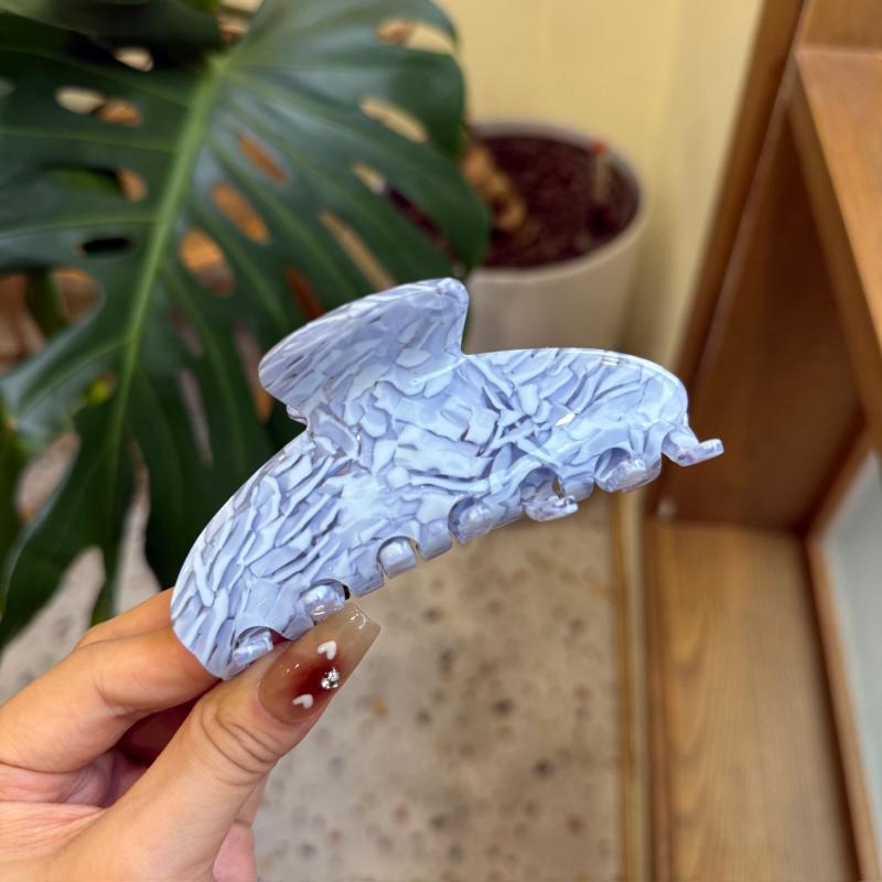 Acetate Hair Claw Clip 10.5cm Minimalist Geometric Pattern Updo Holder Sweet Cool Style Hair Grip Accessory for Women Unisex