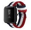 For Xiaomi Huami AMAZFIT Bip BIT PACE Lite Youth Smart Watch Wrist Bracelet Vertical Nylon Loop Strap 20mm Replace Watch Bands
