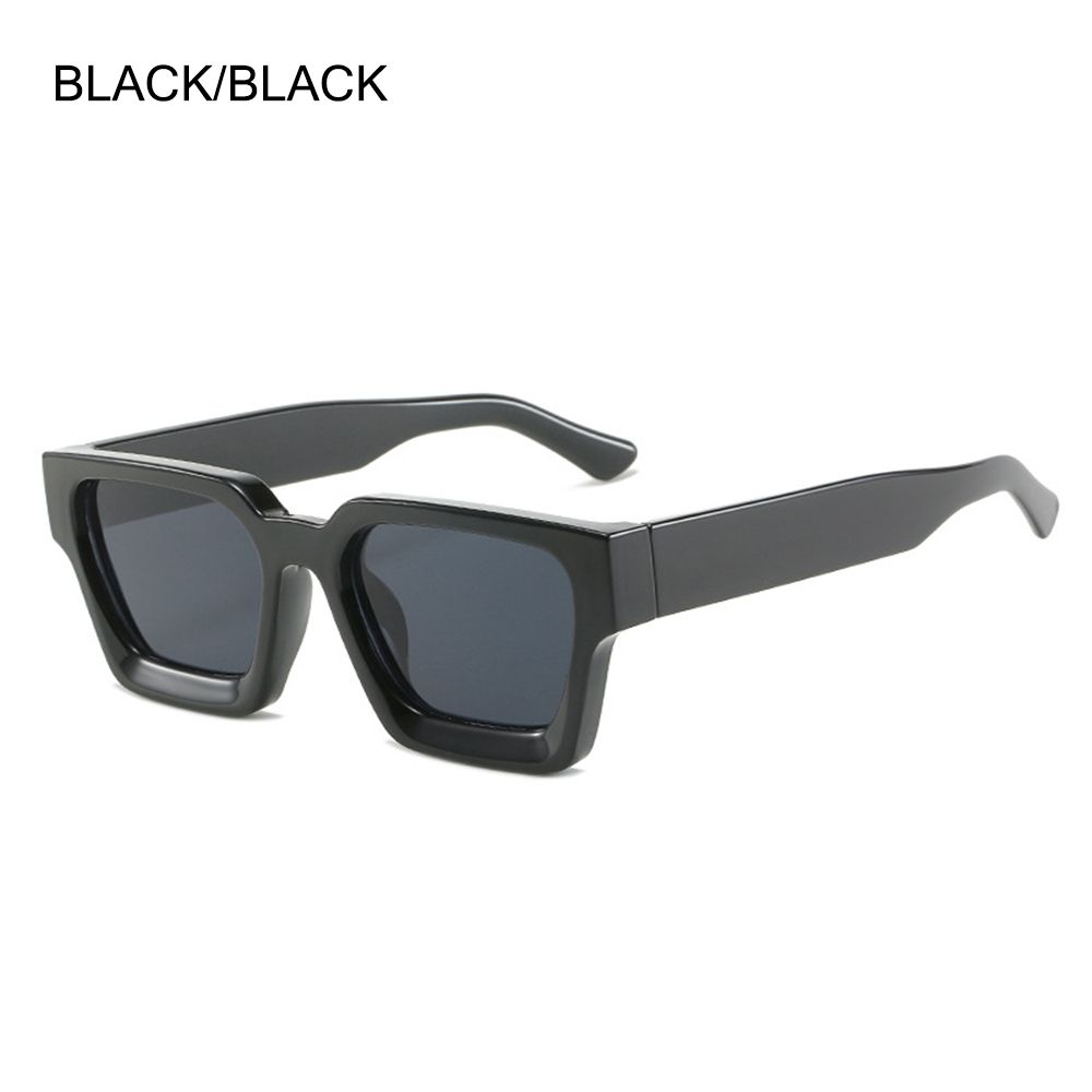 Fashion Square Frame Eyewear Punk Retro Sunglasses Ladies Shades Shades Women Sunglasses