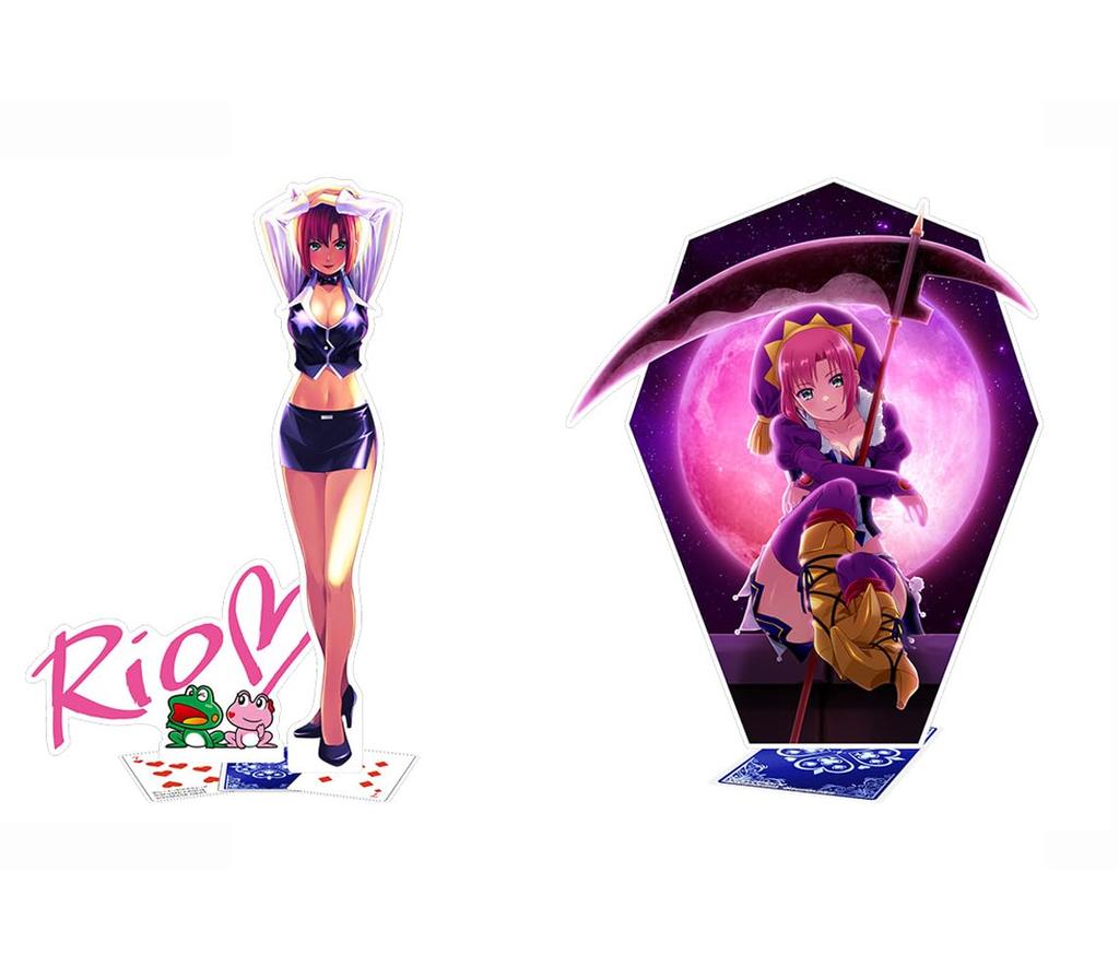 Rio Goods Acrylic Figure Stand Set of 2