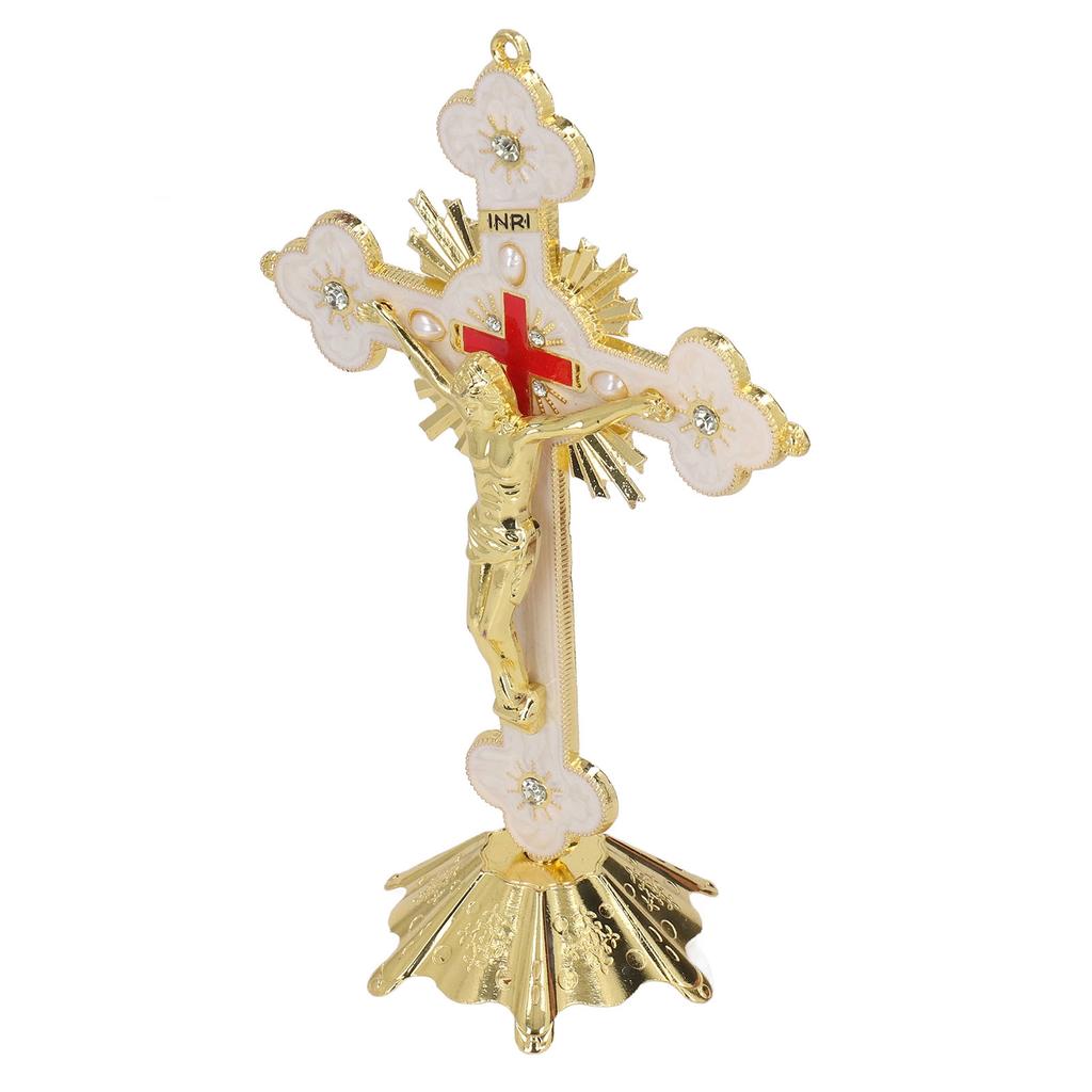 Металлические эмалевые кресты эмалевое покрытие антикоррозийное золото белые кресты настенный декор для обеденного стола