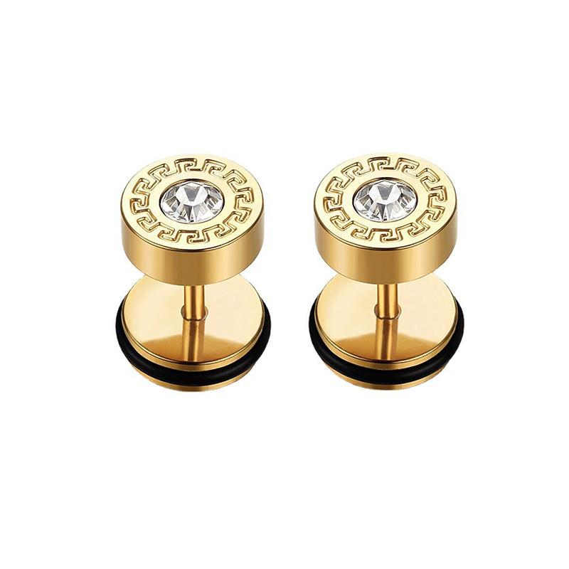 Унисекс мужские серьги-гвоздики для пирсинга ушей панк мужские женские серьги модные серьги из нержавеющей стали ювелирные изделия