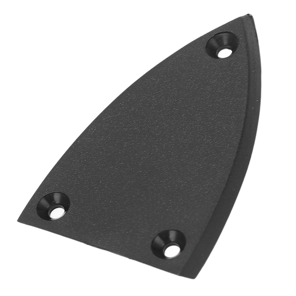 Треугольная крышка анкерного стержня с 3 отверстиями, пластиковая для бас-акустической электрогитары, запасные части, черная