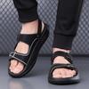 New men's sandals Comfortable sole style Daily office Outdoor leisure beach and tourist walking Summer breathable shoes 38-48