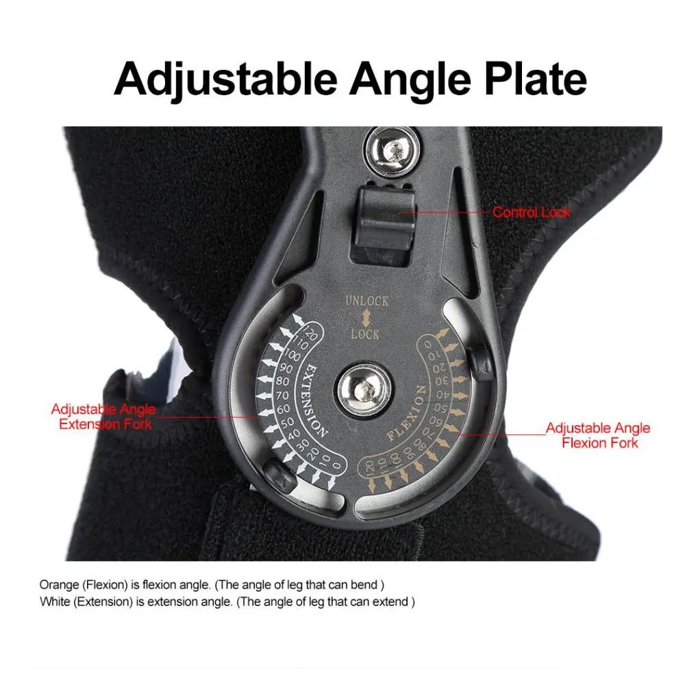 Tcare 1 шт. Поддержка коленного сустава Ортез/Регулируемый / Медицинский Бандаж для связок при спортивных травмах Защита при переломе колена S,M,L