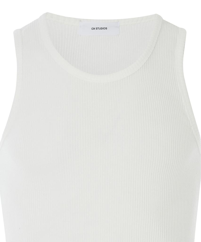 OX STUDIOS Sleeveless Top (White)