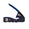 HFS (R) RJ45 Crimping Tool for Through-Type LAN Connectors, CAT6A/CAT6/CAT5E Connectors, Compatible with Telephone Cables