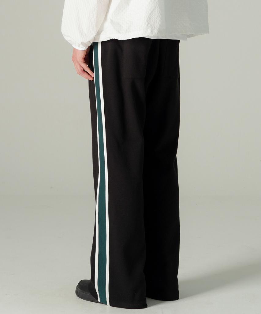 WV PROJECT Brace Semi-Wide Track Pants Black Hslp7808