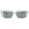 Gucci Grey Rectangular Unisex Sunglasses Gg1529s 003 54