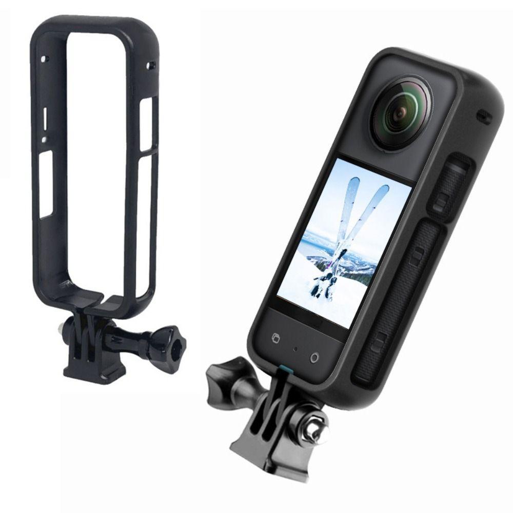 Open Side Design Sports Camera Frame PC Material Cover for Insta360 X4 X5 Travel Vlogging