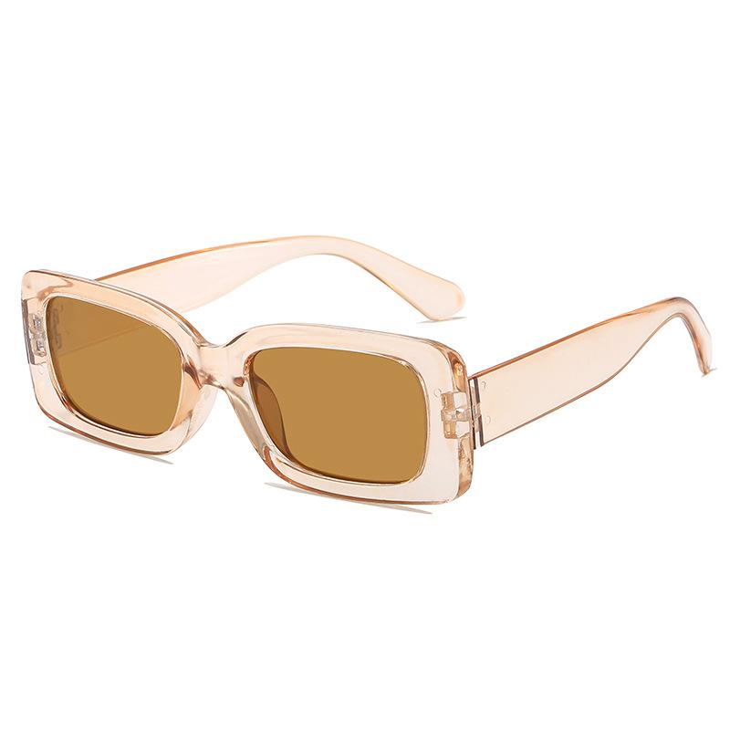 New European and American Small Square Sunglasses, Men's and Women's Same Trendy Fashion Sunglasses, UV-proof Glasses