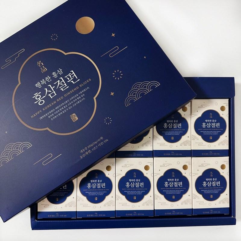1 Happy Red Ginseng Sliced 200g Jeonggwa Set Holiday Group Gift