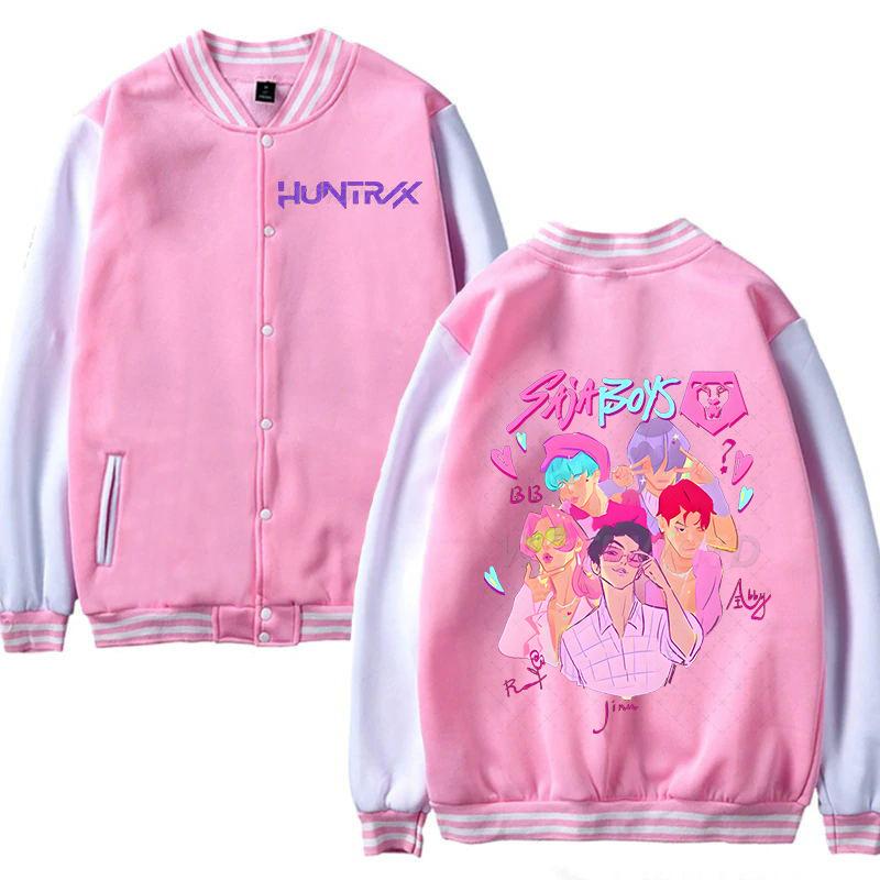 European and American trend witch hunting group Korean version casual hoodie women's plus size baseball jacket autumn and winter coat 5992 KTB
