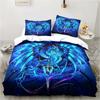 Dragon Bedding Halloween Magic World Gift Twin Bedding Collection 3 Piece Comforter Collection Bed Duvet Cover Double King Cover