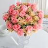 Silk Roses Artificial Flowers Cheap Wedding Home Vases Outdoor Garden Decor Bride Bouquets Diy Gifts Scrapbooks Wreath Arch Wall