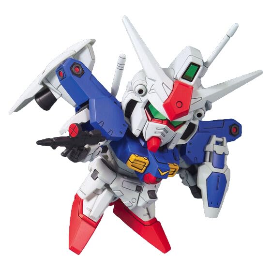 BANDAI SPIRITS SD Gundam BB Senshi 193 Gundam GP01FB Full Burnern Plastic Model Kit (RX-78 GP-01FB) Pre-colored