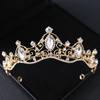 Korean Style Bridal Crown Hair Accessories, Fashionable and Simple Alloy Diamond Headband Wedding Dress Crown Tiara Princess Hair Crown Accessories
