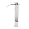 Waterfall Bathroom Faucet 304 Stainless Steel Hot and Cold Single Handle Sink Faucet Vanity Sink