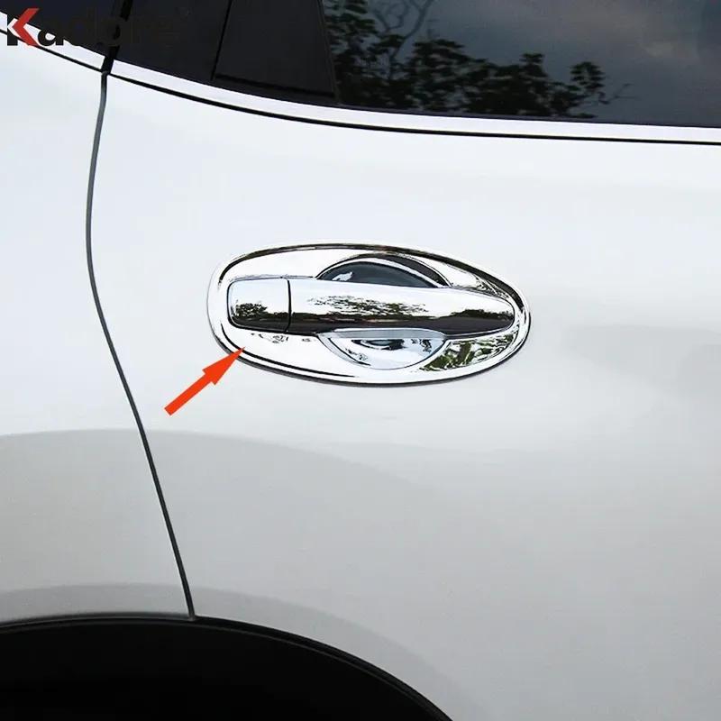 Накладка на ручку боковой двери (чаша) для Nissan X-TRAIL Rogue T32 2014 2015 2016 2017 2018 Хромированные аксессуары для экстерьера автомобиля