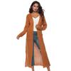 Knit Cardigan Autumn Women's Jacket Split Large Pocket Thin Jacket