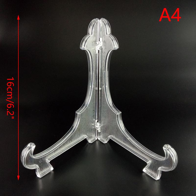 Прозрачные пластиковые мольберты, держатели для тарелок, фоторамки, подставка для фотокниг, переносная подставка для дисплея