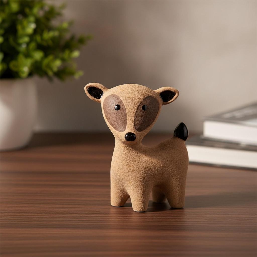 Декоративная фигурка кошки из смолы, скульптура, для интерьера, гостиной