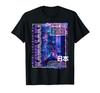 Kawasaki City 80s Synthwave Skyline Japan Kawasaki T-Shirt