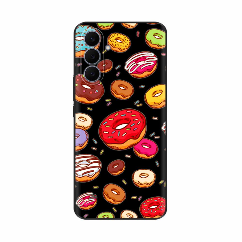 Для Samsung Galaxy S25 FE Чехол Сладкие Узоры Мягкий Жидкий Силикон Чехол Для Samsung S25 FE Чехлы Для Телефона S25FE Ударопрочный Fudnas