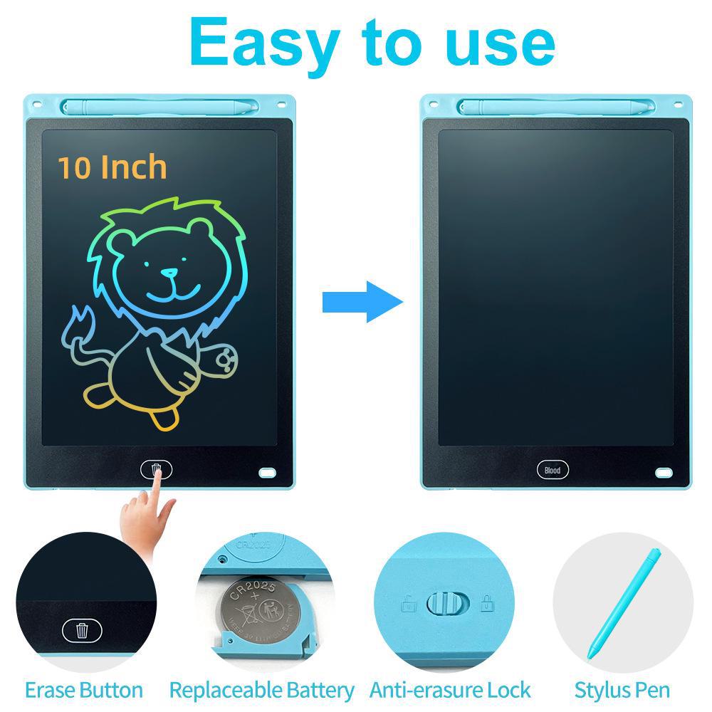 Детская доска для рисования и письма с ЖК-дисплеем 8,5 дюймов