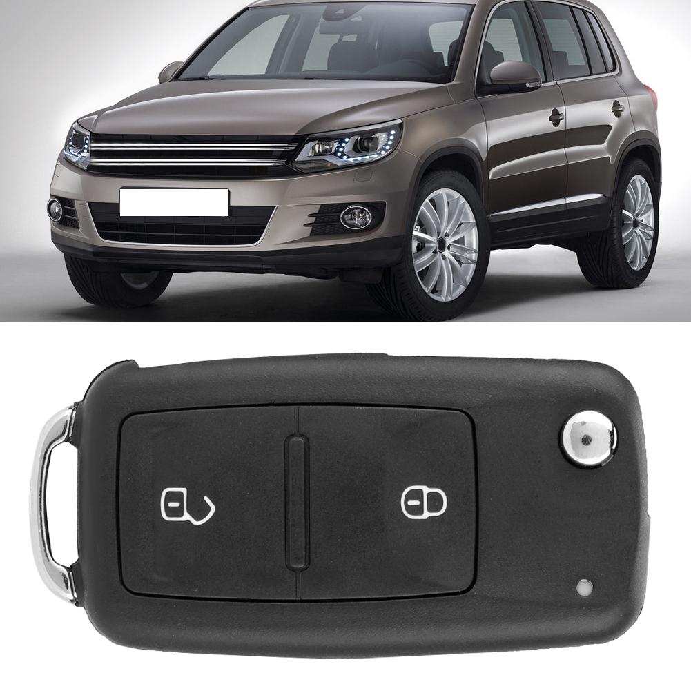 2 кнопки складной дистанционный ключ чехол для замены оболочки подходит для VW GOLF IV POLO TRANSPORTER
