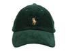 (Polo Ralph Lauren) Men's and Women's Cap Corduroy One Point Signature Pony Hat 01080245 GREEN [Used]