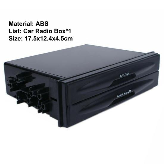 Универсальная автомобильная радиостанция с защитой от царапин, мини, легко устанавливается