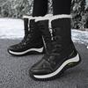 Northeast Large Size Snow Boots Women's Outdoor Travel High-top Cotton Shoes Women's Medium Boots Winter