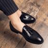 Men's Formal Shoes Slip On Tassel Loafers Comfortable Men Dress Shoes Casual Moccasins Gentleman Shoe Elegantes Office Shoes