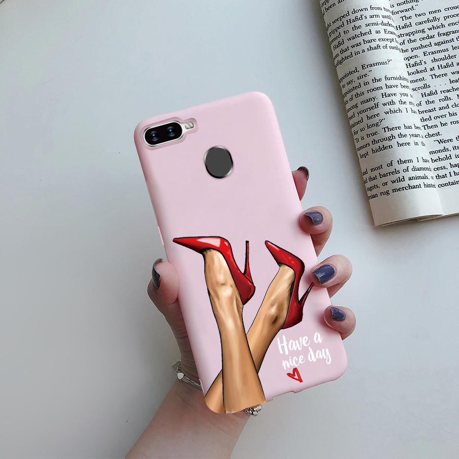 Case For OPPO A5S Back Cover Soft Candy Silicone Pretty Girls Phone Case For OPPO A5S AX5S A7 2018 AX7 A7N A12 Cover Coque Funda