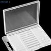 5Pcs Twist Drill Empty Box Storage Boxes Plastic Toolbox Tools Accessories Woodworking Drill Bits Transparent Plastic Boxes