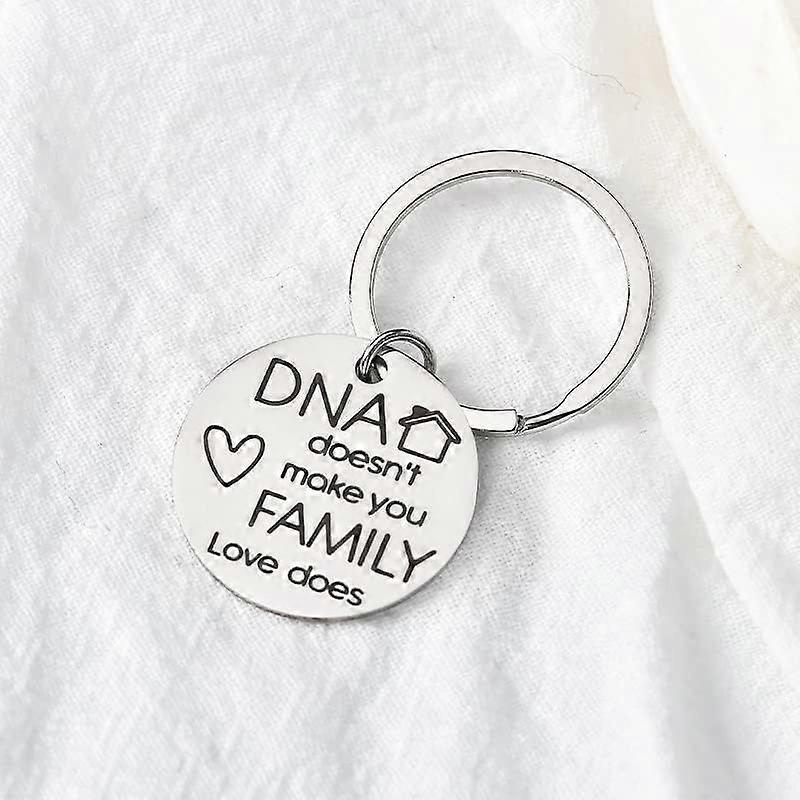 SeraphinaT Adoption Day Gifts for Family Boy Girls Keychains for Women Men Step
