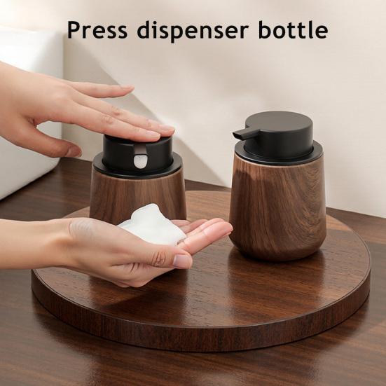 250 мл дозатор для пенящегося мыла, многоразовый контейнер для пенящегося мыла для рук, шампуня, геля для душа, очищающего средства для лица, пустая бутылка с насосом для ванной