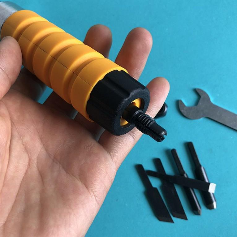 Electric Woodworking Carving Knife Set with Flexible Shaft and Grinder