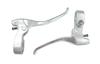 CAPTAIN STAG Brake Lever Shift Compatible Silver [BAA Compatible/Adult Bikes/Grip CP/AL] Y-2354