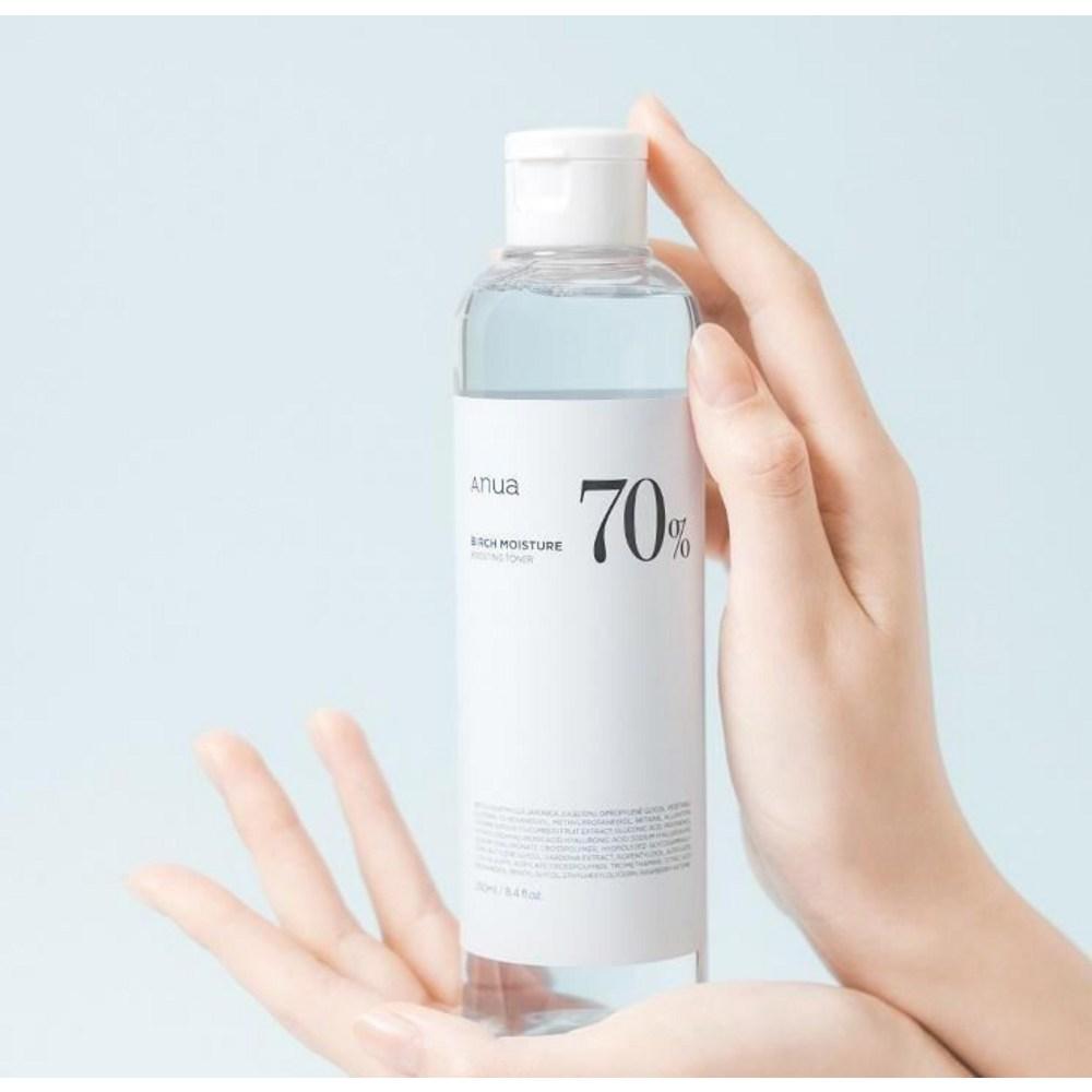 Anua Birch 70 Moist Glowing Skin Увлажняющий тоник, 250 мл, 1 шт.