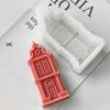 1 шт. Дом Гипсовый Орнамент Силиконовая Форма Сделай Сам Дом Форма для Капельницы Свечей