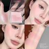 Baby's Same Style Judydoll Orange Single Color Blush Palette, Water Satin Blush, Dual Color Blush Palette 35 Roasted Milk Tea