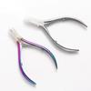 Colorful Nail Cuticle Nipper Clipper Colorful Scissor Plier Dead Skin Remover Clear Nail File Nail Art Tool for Beauty Salon