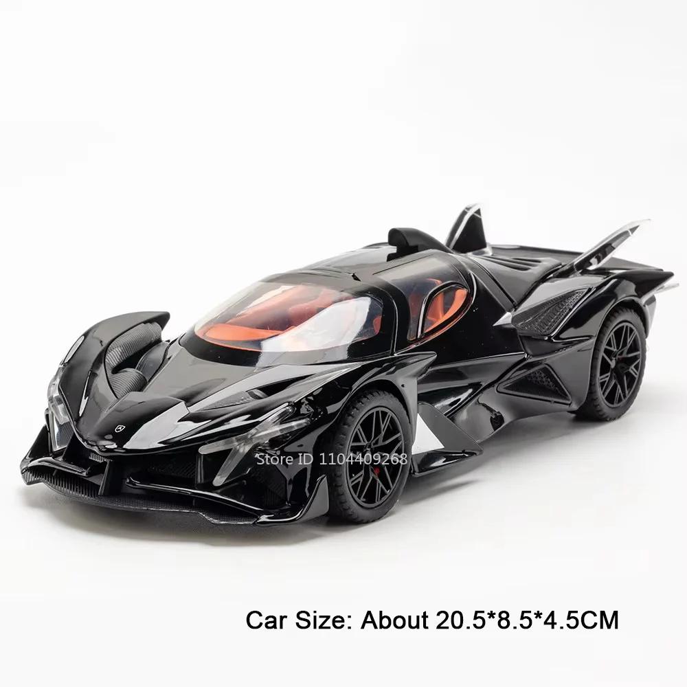 1:Масштаб 1:24 Модель игрушечного суперкара Apollo IE EVO Звук Свет Оттяни назад Сплав Литье под давлением Открывающиеся двери Модели Украшение для дома для детей