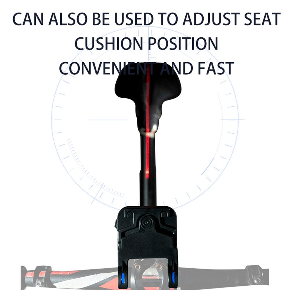 Калибратор велосипедного сиденья Велосипедный инструмент Лазерный выравниватель руля велосипеда Регулятор центра сиденья Измерительный инструмент Индикатор выравнивания