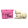 Cute  Pen Holder Silicone Molds Table Ornament Mould Plasters Making Tool Succulent Planter Mold Easy To Clean