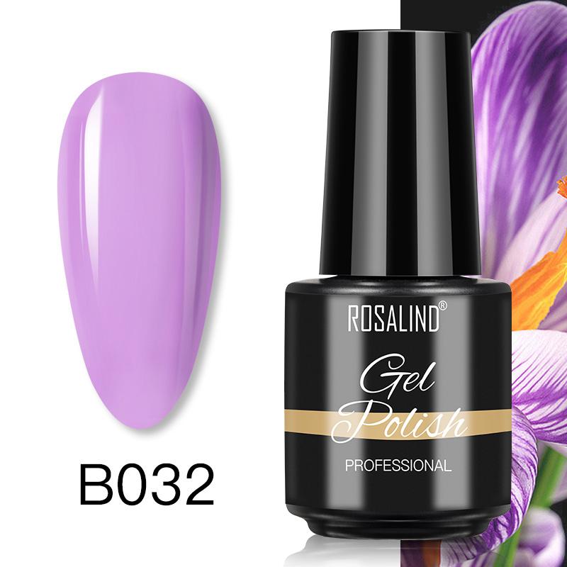 ROSALIND 7ml  Nail Gel Polish Bright For Nail Art Design LED/UV Lamp