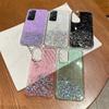 Прозрачный блестящий чехол для телефона Xiaomi 13T Pro 12T 11T Pro Poco X5 Pro Redmi Note 12 11 10 Pro градиентные радужные блестки