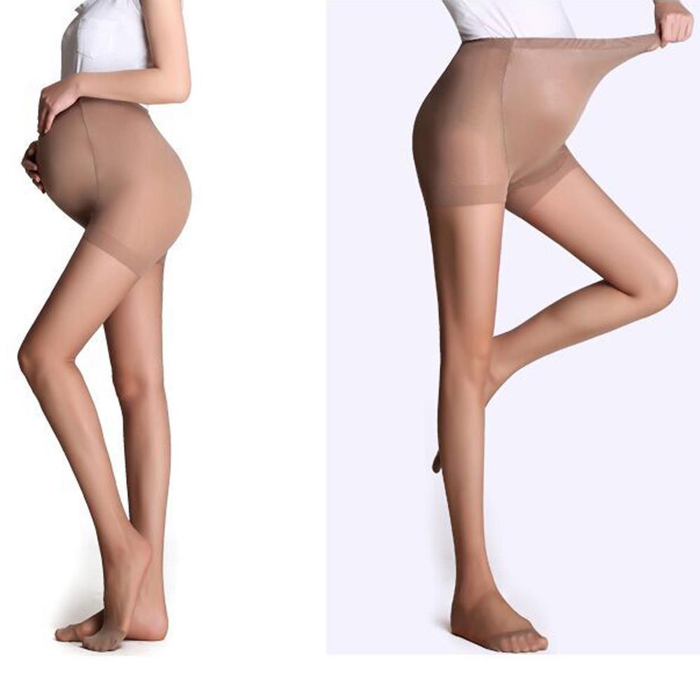 [brisand] Чулки для беременных, тонкие колготки, летние однотонные носки большого размера